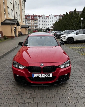 BMW Seria 3 cena 112000 przebieg: 57000, rok produkcji 2018 z Lublin małe 29